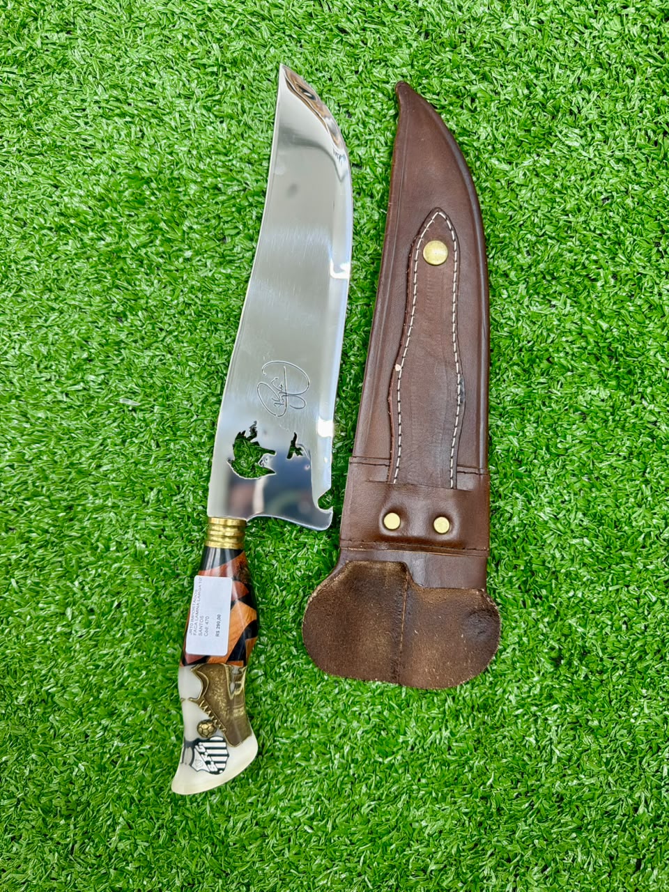 Faca Santos Churrasco 10"
