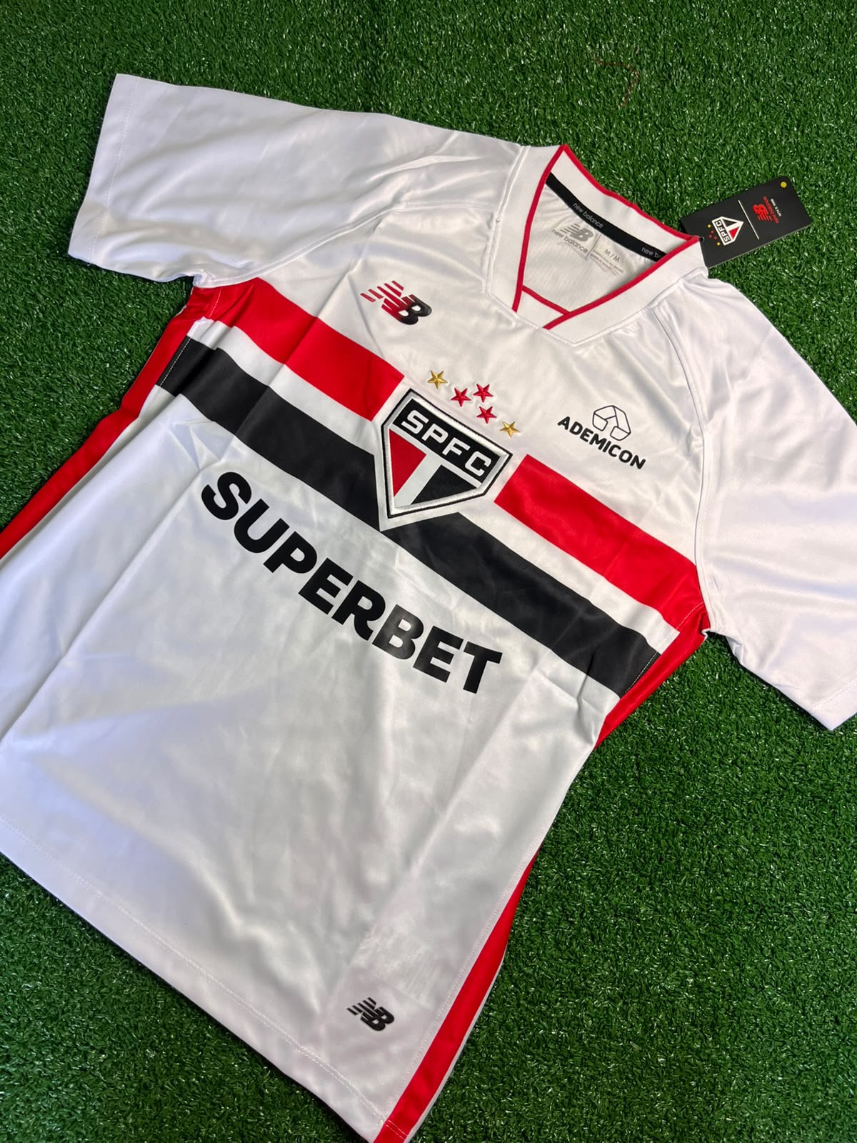 Camisa do São Paulo I 26/27 New Balance - Masculina